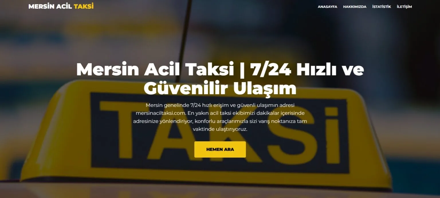Mersin Acil Taksi
